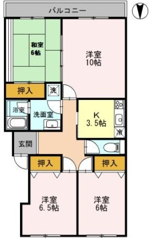 ロイヤルオークの間取り