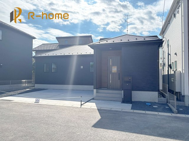 取手市井野第1期　新築戸建て　4号棟の外観|建物完成いたしました！ご予約で『平日』や『夕方』などでもご見学可能です！