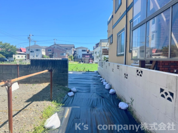 高座郡寒川町岡田2丁目　建築条件なし　売地の外観|専用通路部分◇