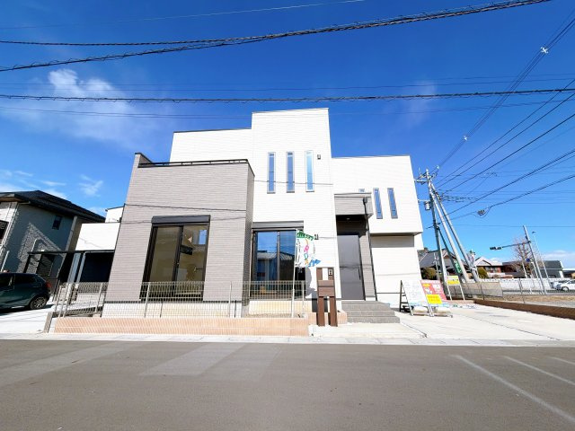 熊谷市上之 　新築戸建　全２棟の外観|ぜひ現地にて、実際の建物・街並み・日当たり等ご確認下さい♪お問い合わせはお気軽に☆　TEL「0120-466263」