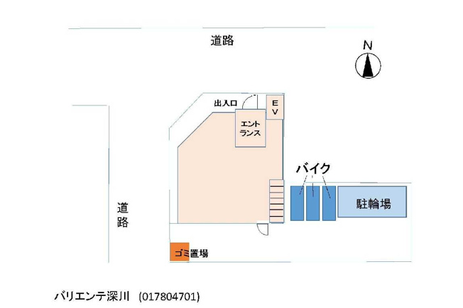 【区画図】 | バリエンテ深川