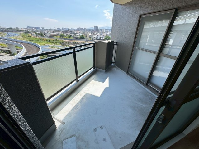 サンロイヤル池田のバルコニー