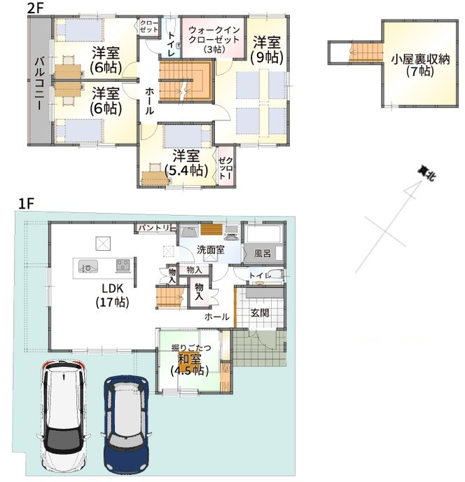 守山市焔魔堂町　新築戸建て