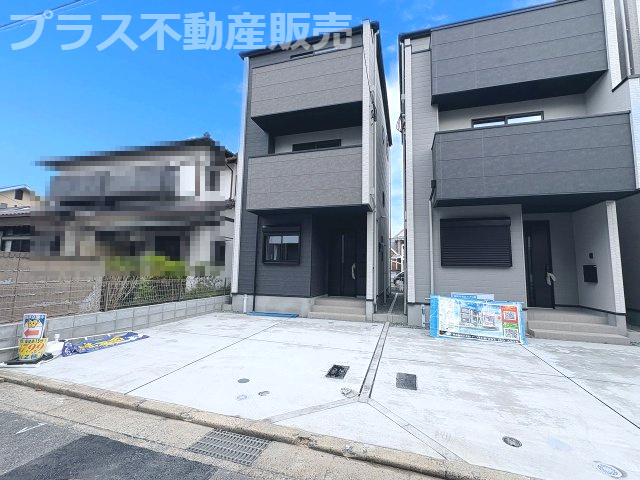 【外観】 | 福岡市西区小戸3丁目6期　1号棟（全3棟）【仲介手数料無料・0円】 | 完成しました。物件内部もご見学頂けます。プラス不動産販売にお任せ下さい。