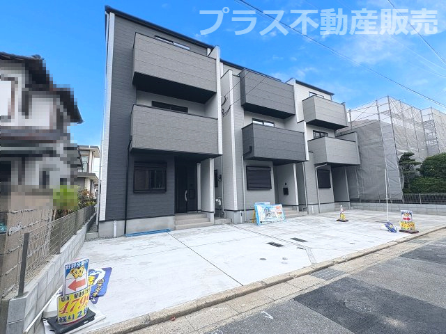 【外観】 | 福岡市西区小戸3丁目6期　1号棟（全3棟）【仲介手数料無料・0円】 | 現地写真。同じ物件を見るなら、プラス不動産販売にお任せ下さい。