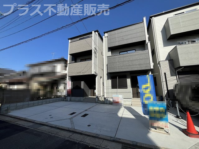 【外観】 | 福岡市西区小戸3丁目6期　2号棟（全3棟）【仲介手数料無料・0円】 | 完成しました。物件内部もご見学頂けます。プラス不動産販売にお任せ下さい。