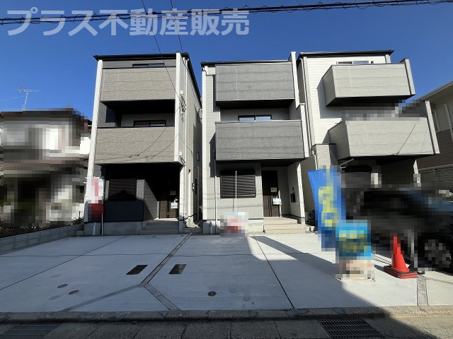 【外観】 | 福岡市西区小戸3丁目6期　2号棟（全3棟）【仲介手数料無料・0円】 | 現地写真。同じ物件を見るなら、プラス不動産販売にお任せ下さい。