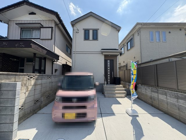 西町4丁目戸建の駐車場|2台駐車可