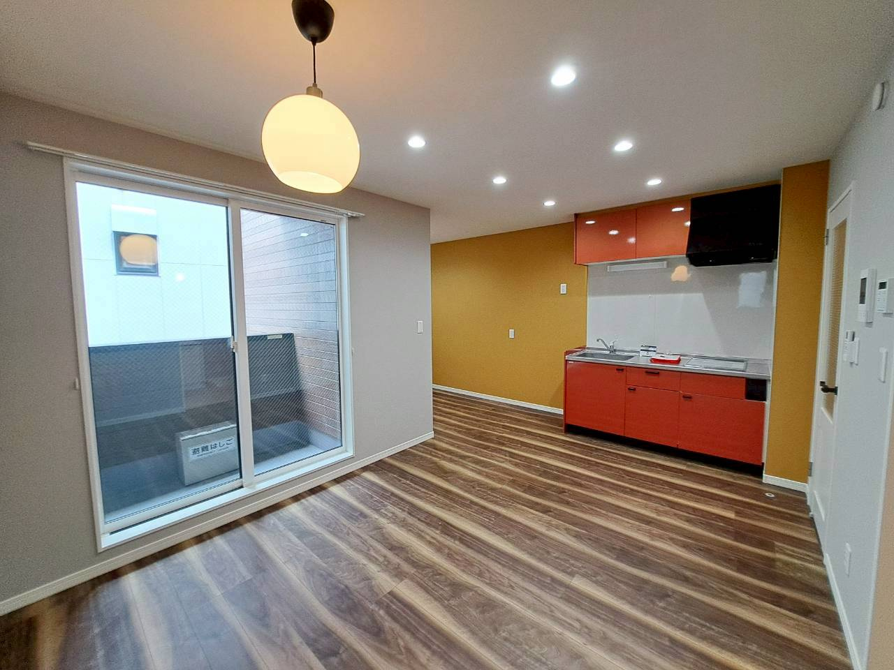 New　port　villaの居間・リビング