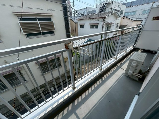 ハイム六甲のバルコニー