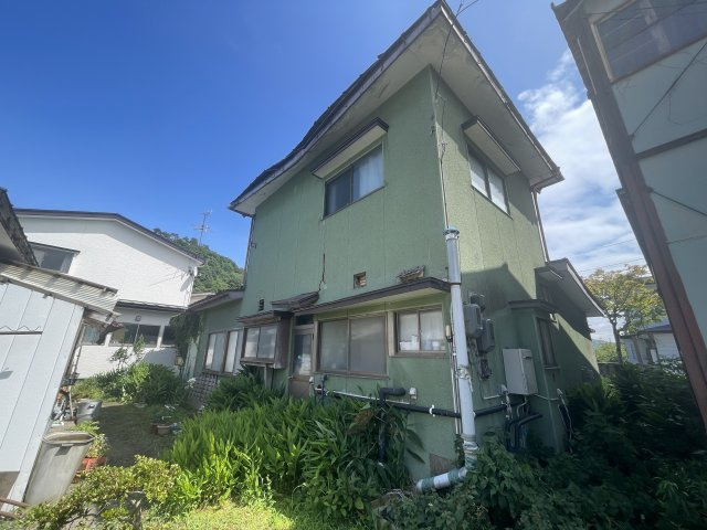会津若松市建福寺前　古屋付き住宅用地の外観