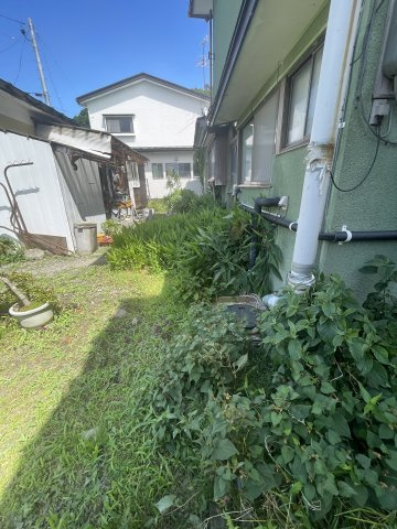 会津若松市建福寺前　古屋付き住宅用地の外観