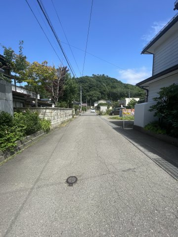 会津若松市建福寺前　古屋付き住宅用地の外観