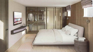 【完成予想図】 | 建物面積298平米、LDK37帖+2台駐車+ハイグレード家具付の大型3LDKプラン