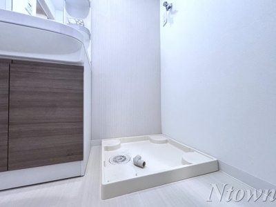 【設備】 | S-RESIDENCE名駅North | 洗濯機置き場です
