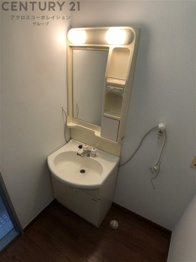 トヨタビルの独立洗面台