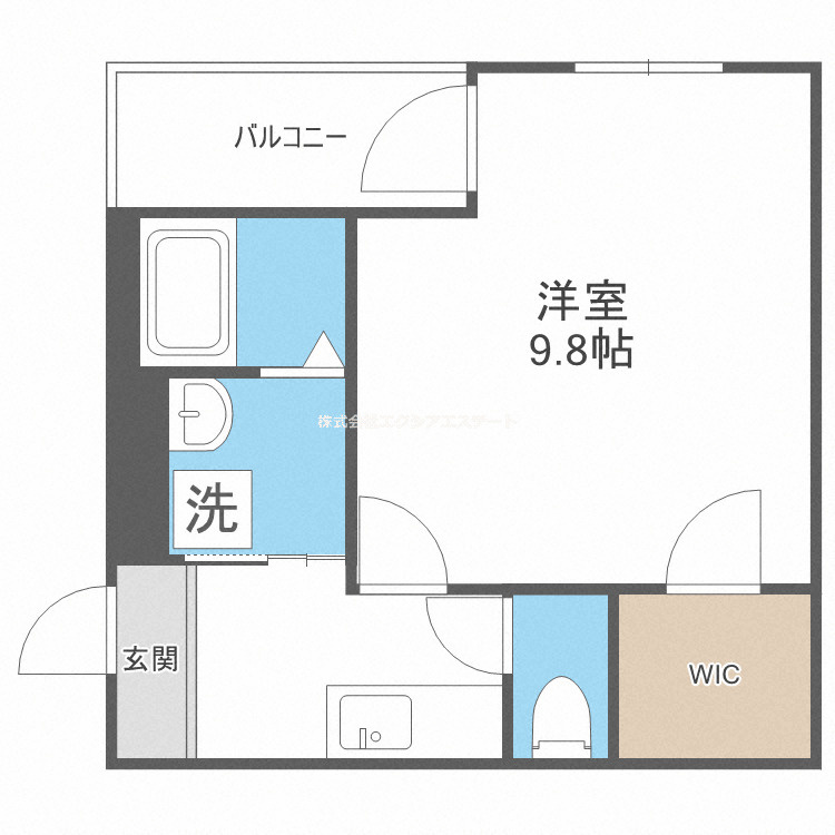 フジパレス中加賀屋Ⅴ番館の間取り