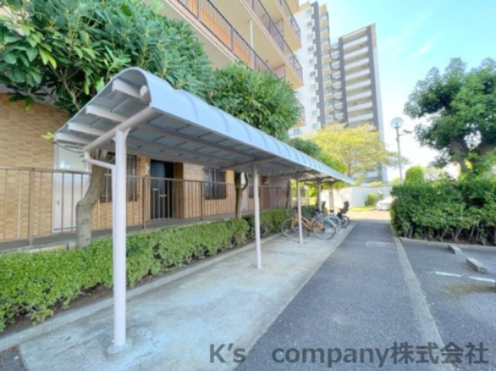 ●茅ヶ崎市今宿　ダイアパレス・エクシード茅ヶ崎の駐輪場|駐輪スペース◇