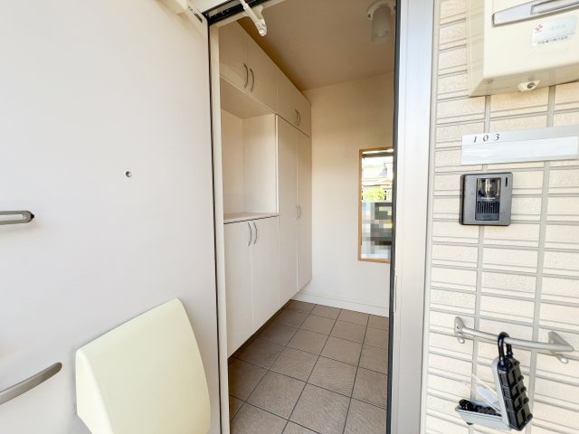 シャルム Ⅱの玄関