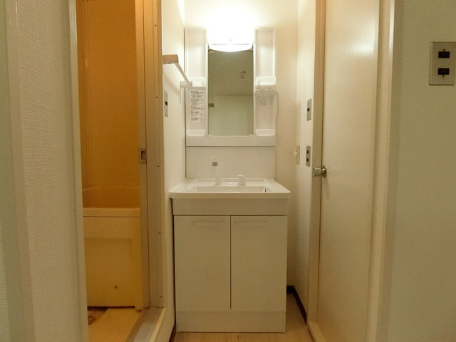 中ノ山ハイツの洗面所