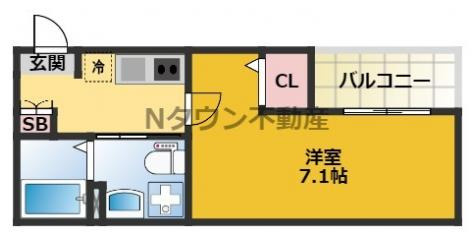 【間取り】 | シャンピオナ | 間取りです