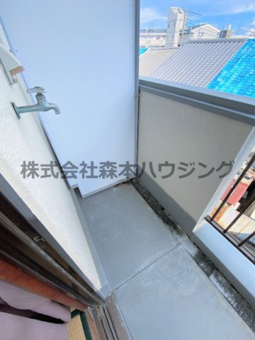 【設備】 | 　ジャルダン | 洗濯機置き場です