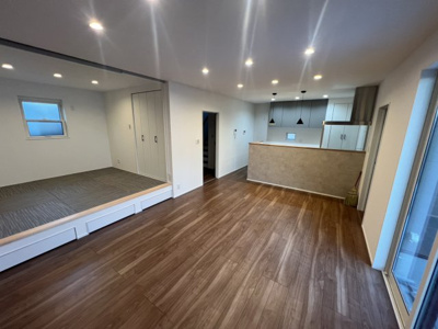 【居間・リビング】 | セルリアンステージ岩国市尾津町一丁目