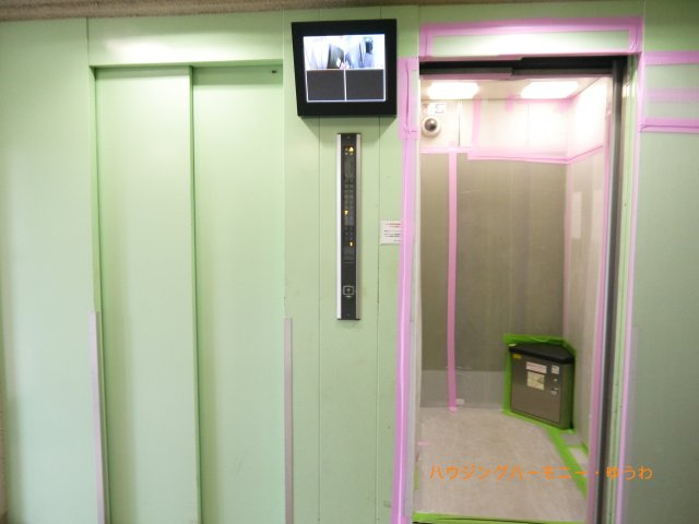 【その他共用部分】 | タカシマ志村マンション | 忙しい朝にも安心、エレベーターが２基設置されています！