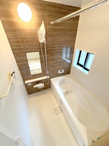 あきる野市下代継　全2棟　新築分譲の浴室