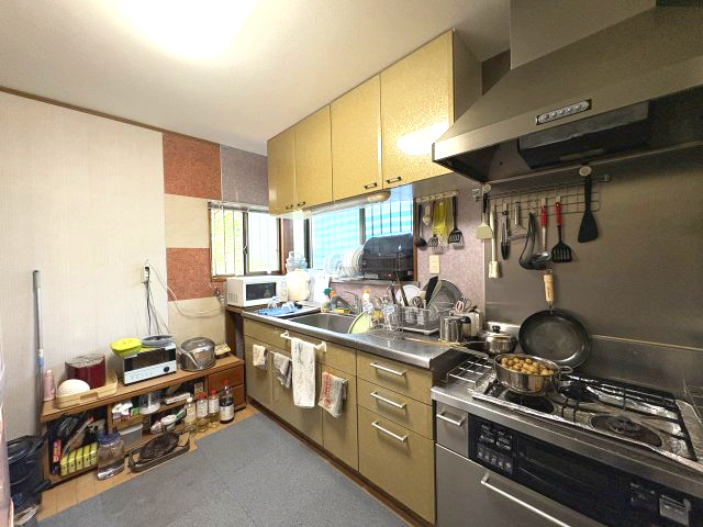 300㎡越えの宅地！　鹿沼市上殿町　中古戸建のキッチン|使いやすいキッチンです