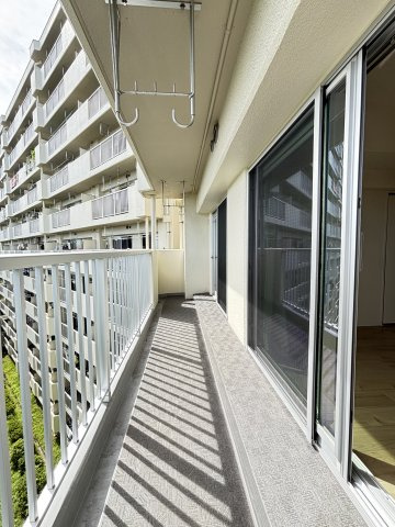 南西側バルコニー