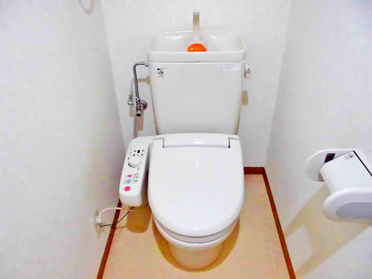 シャンヴル箱崎のトイレ