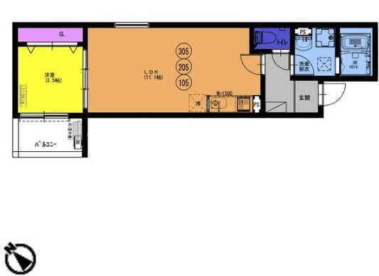 【間取り】 | F+style浜寺石津町西1号館