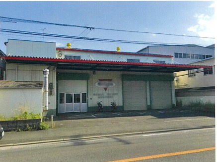 大東市新田中町　貸倉庫兼事務所の外観