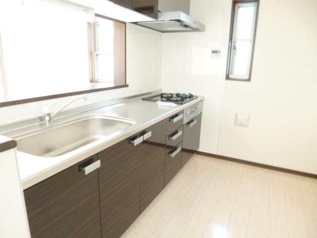 さいたま市桜区西堀２丁目の一戸建てのキッチン|きれいなキッチンです