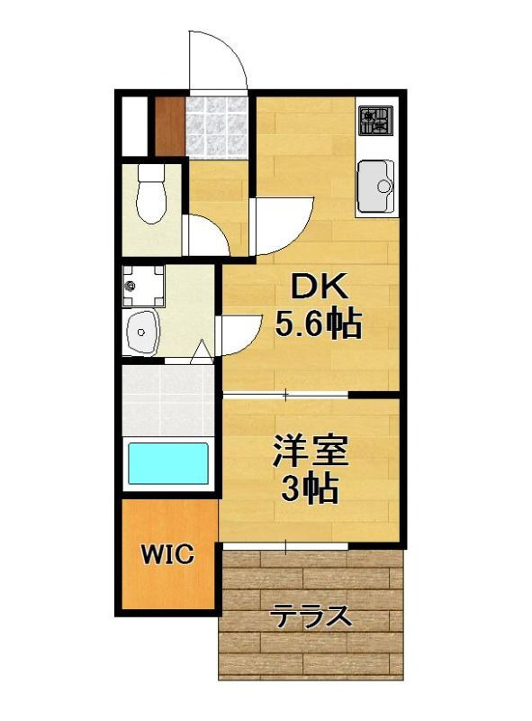 オーシャンGRの間取り