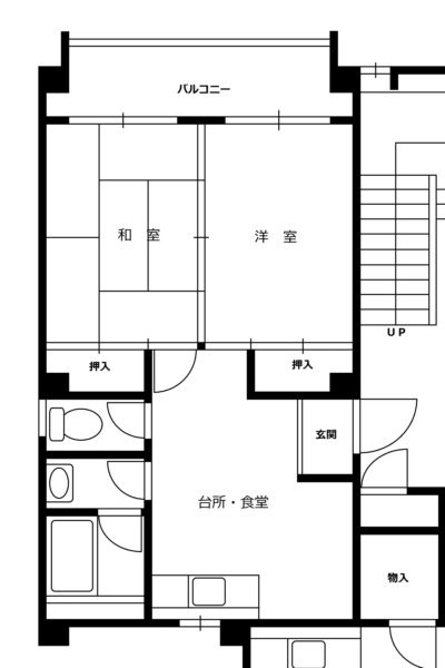 サンコーポの間取り