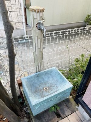 ★★玄関前・テラスに蛇口設置ございます★★
