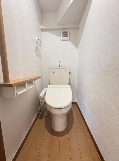 南区下溝　中古戸建のトイレ|落ち着いたトイレです