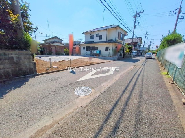 祝　成約済み　八王子市　四谷町　売地の前面道路含む現地写真|～仲介手数料無料☆八王子ひなた不動産～八王子市四谷町　売地