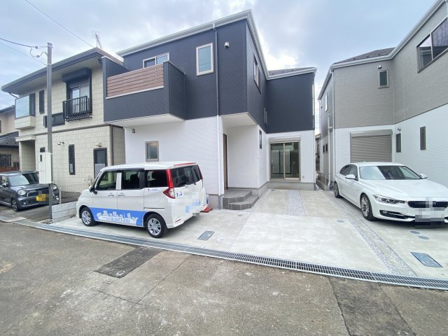 『八王子市新築戸建て』八王子市富士見町9-12【仲介手数料無料】　５期の外観|～仲介手数料無料☆八王子ひなた不動産～八王子市富士見町　新築戸建て
