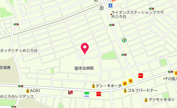 祝　成約済み　八王子市　めじろ台　新築戸建て　６期の地図|～仲介手数料無料☆八王子ひなた不動産～　八王子市めじろ台　新築戸建て