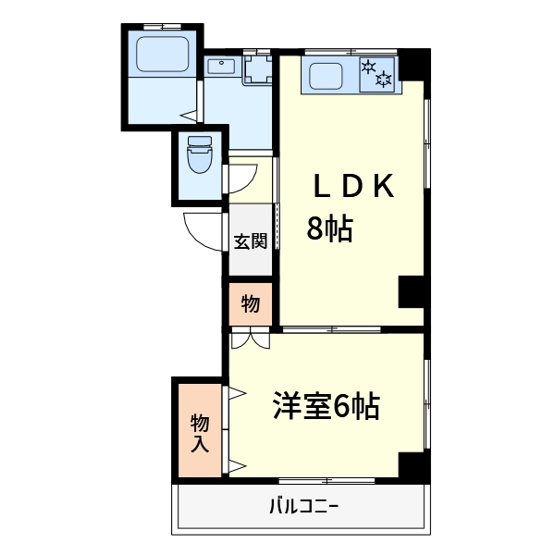 【間取り】 | 深沢ハイムB棟