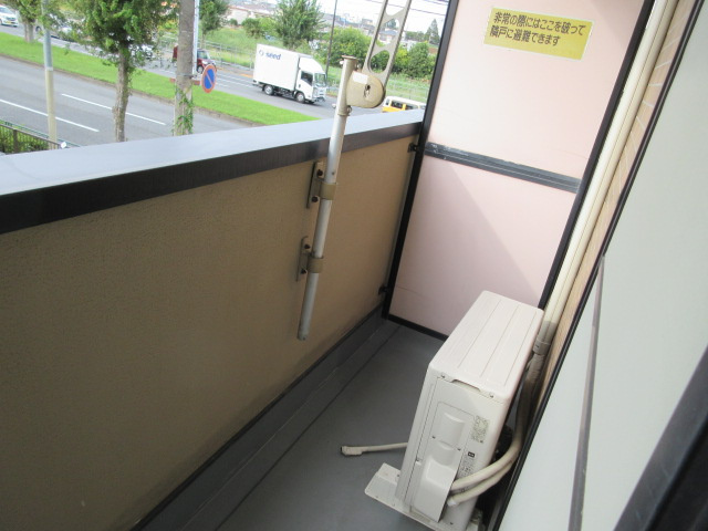 イレール並木のバルコニー