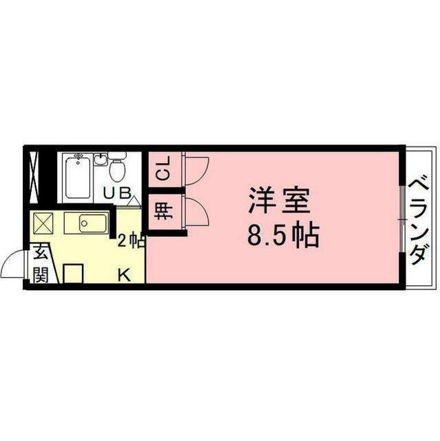 レジデンスＴＬ・西荘の間取り