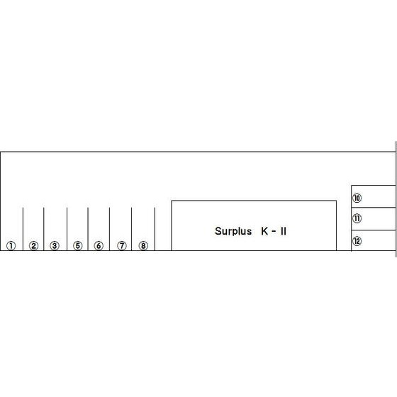 Ｓｕｒｐｌｕｓ　Ｋ－Ⅱの駐車場