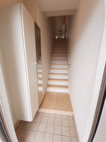 リバーイーストⅡの玄関