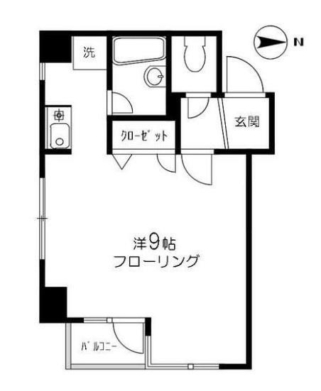 【間取り】 | アン・ドゥミール駒沢