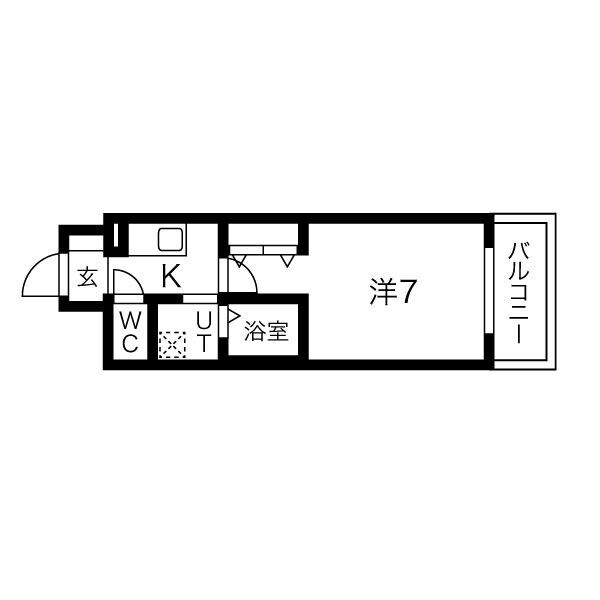 アーバンパーク田辺の間取り