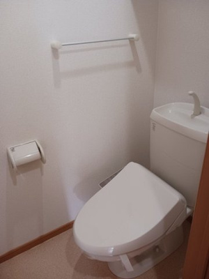 【トイレ】 | レクサスⅡ | 落ち着いた色調のトイレです
